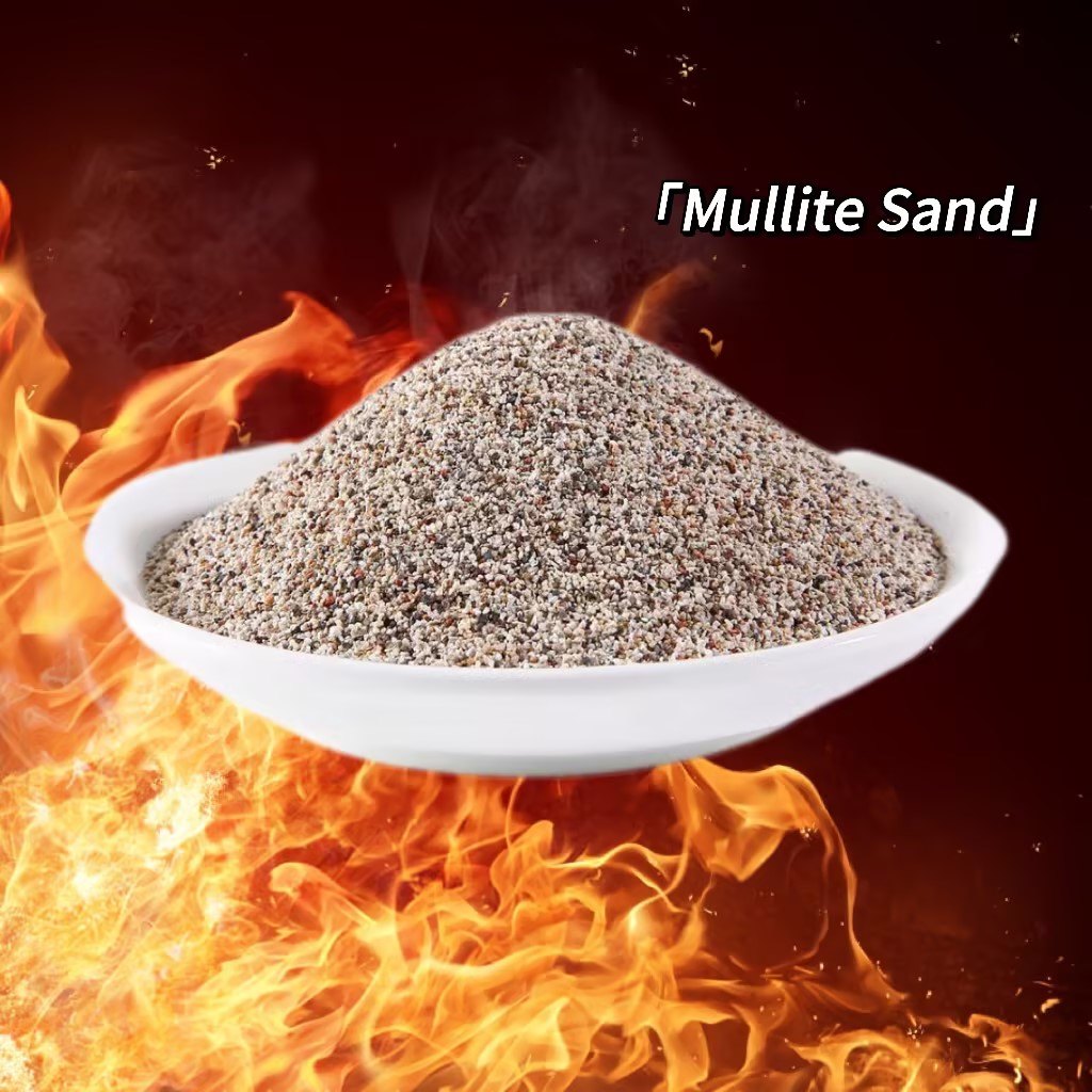 ఫౌండరీ కోసం ముల్లైట్ ఇసుక మరియు పౌడర్ కాస్టింగ్ ఖచ్చితమైన పెట్టుబడి కోసం ముల్లైట్ ఇసుక